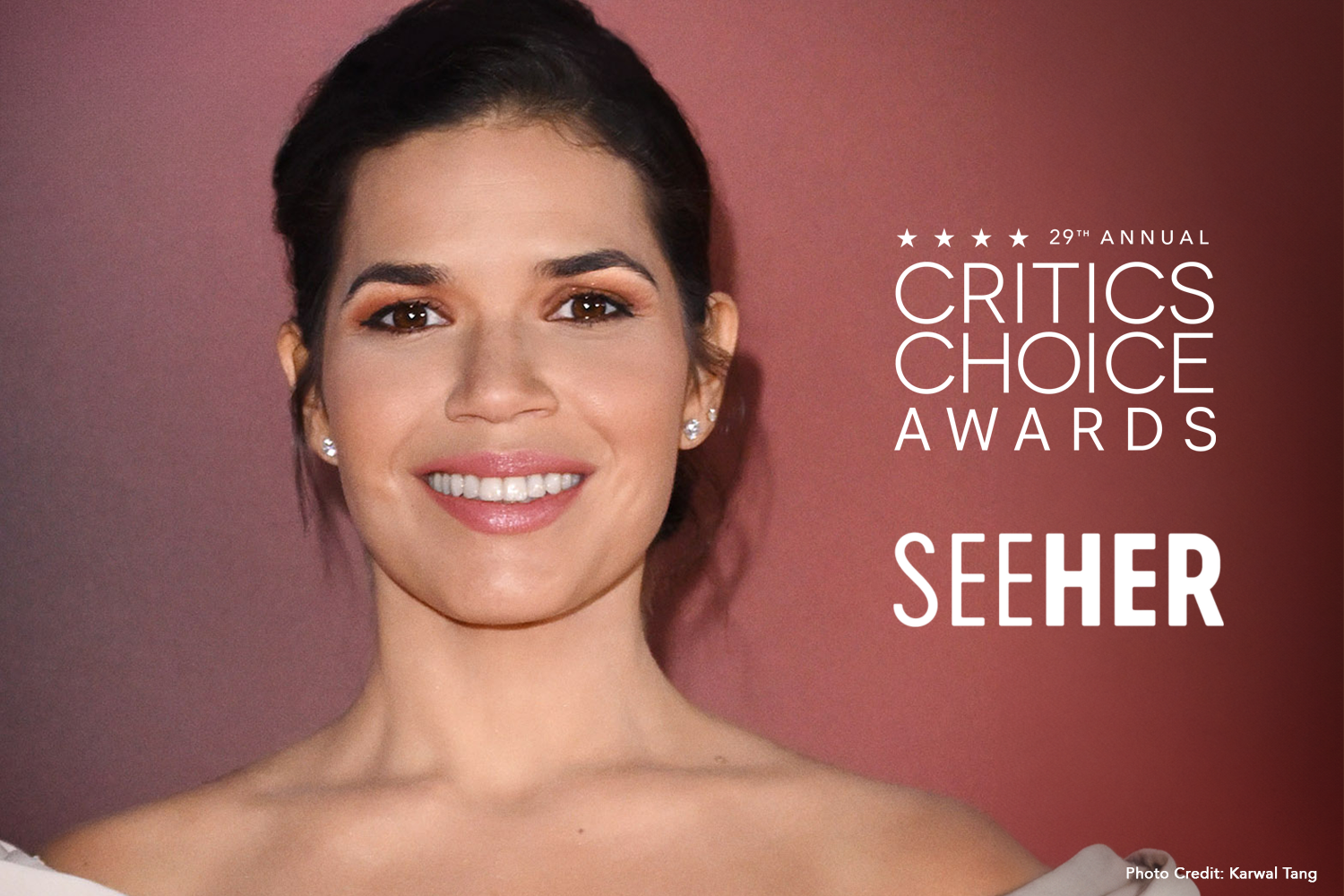 AMERICA FERRERA TO RECEIVE SEEHER AWARD AT THE 29TH ANNUAL CRITICS